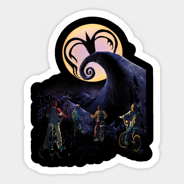 Strange Nightmare Sticker by anneliarmo